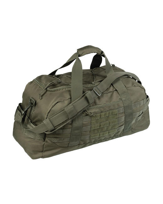 Mil-Tec Combat borsa a tracolla media 54l, oliva