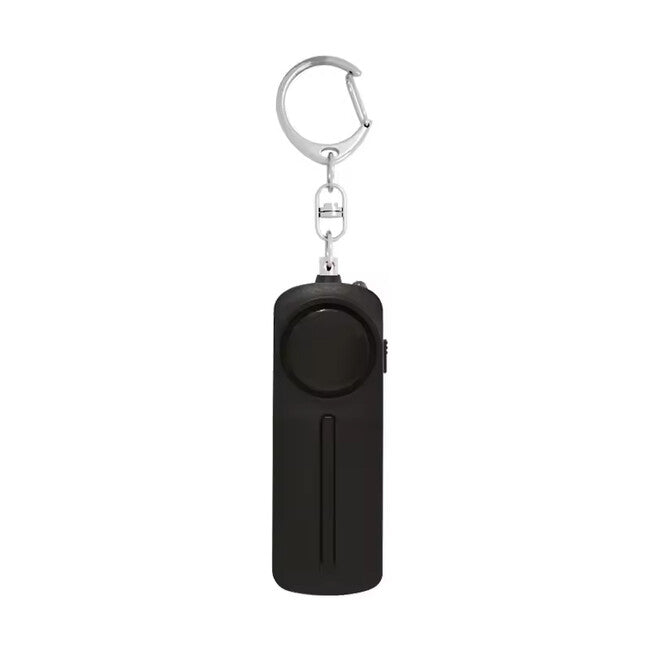 W&G SHIELD SOS allarme personale con luce led e catena a strappo, nero