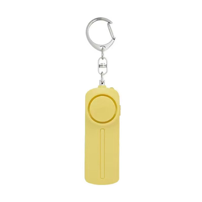 W&G SHIELD SOS allarme personale con luce LED e catena a strappo, giallo