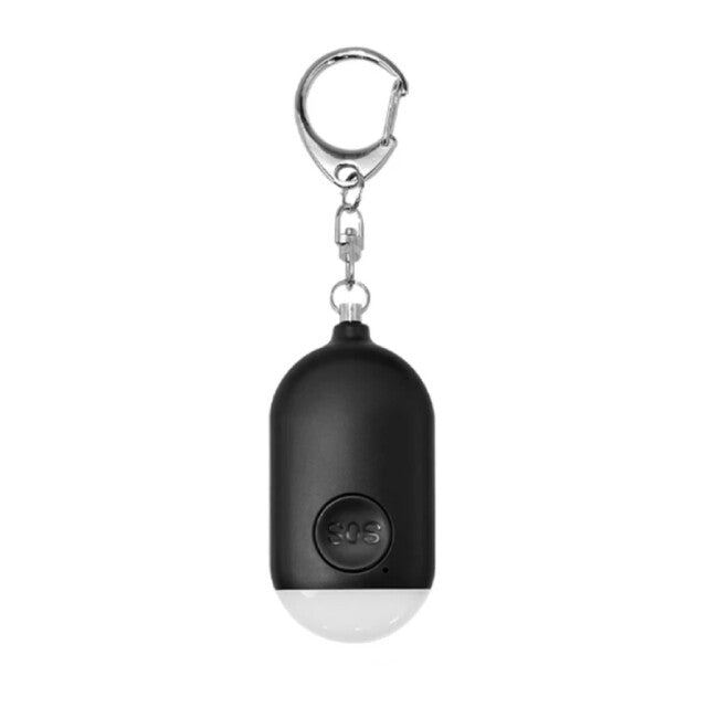 W&G SHIELD SOS allarme personale impermeabile con luce led e pulsante di attivazione, nero