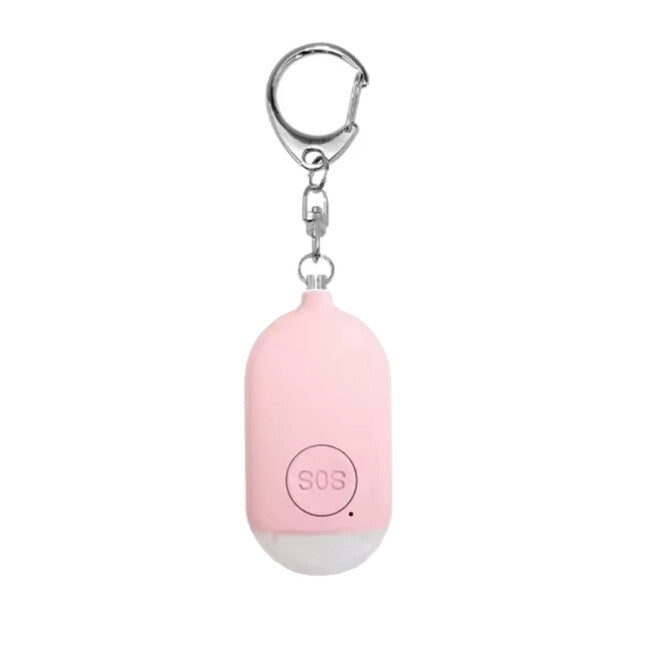 W&G SHIELD sos allarme personale impermeabile con luce led e pulsante di attivazione, rosa
