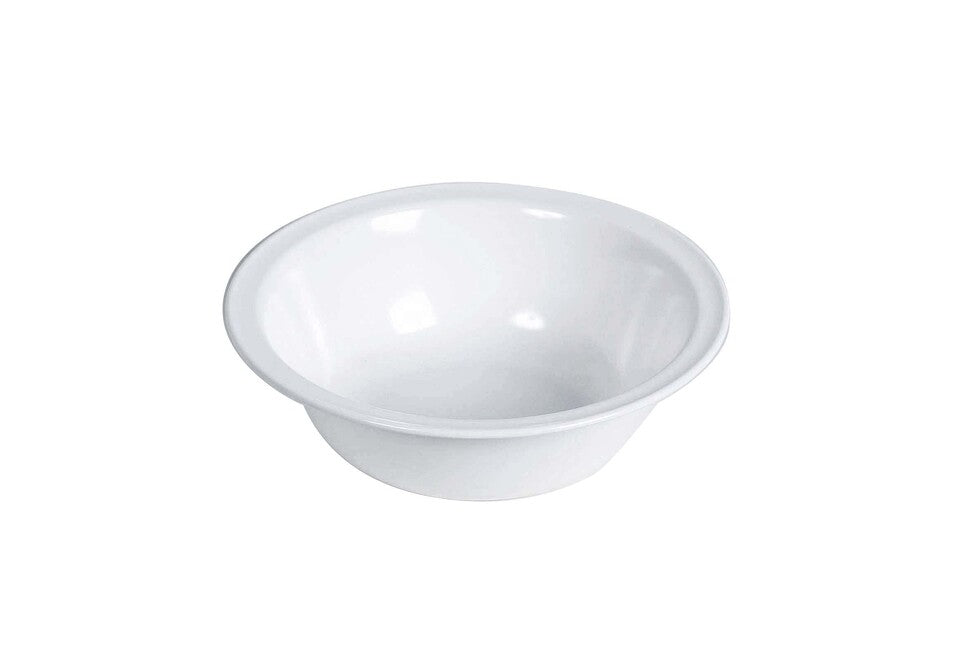 Waca Ciotola in melamina grande 23,5 cm di diametro, bianco