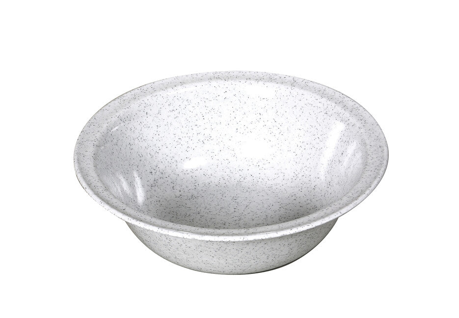 Waca Ciotola in melamina grande 23,5 cm diametro, granito