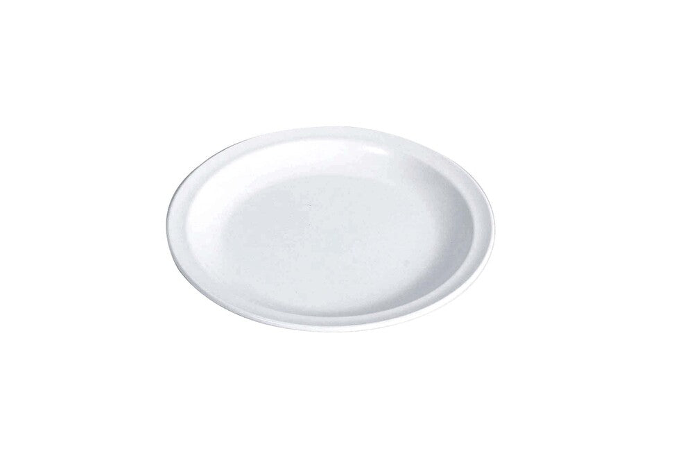 Waca Piatto da dessert in melamina diametro 19,5 cm, bianco