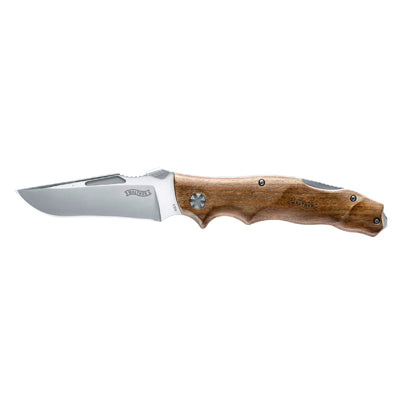 Walther Adventure Folder coltello legno noce AFW