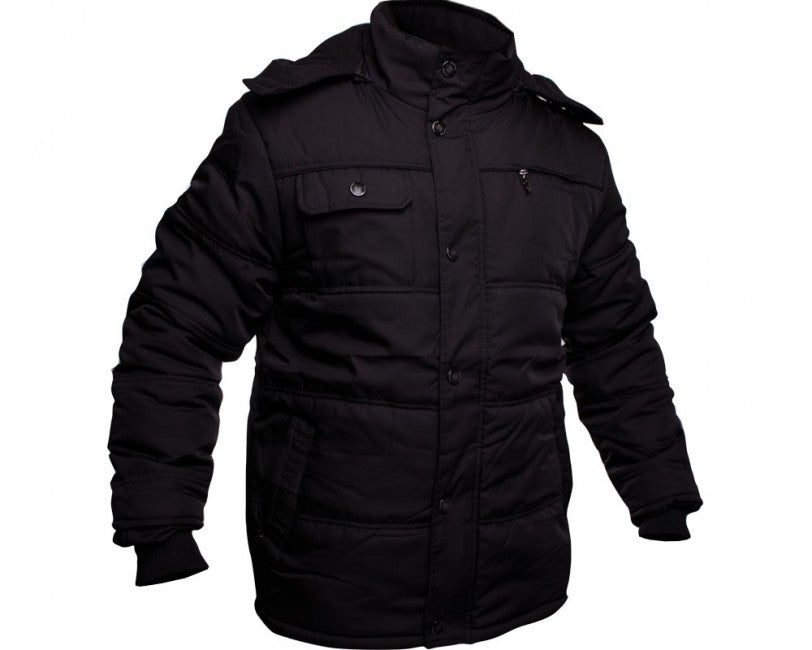 O&T Wang classic giacca invernale, nera