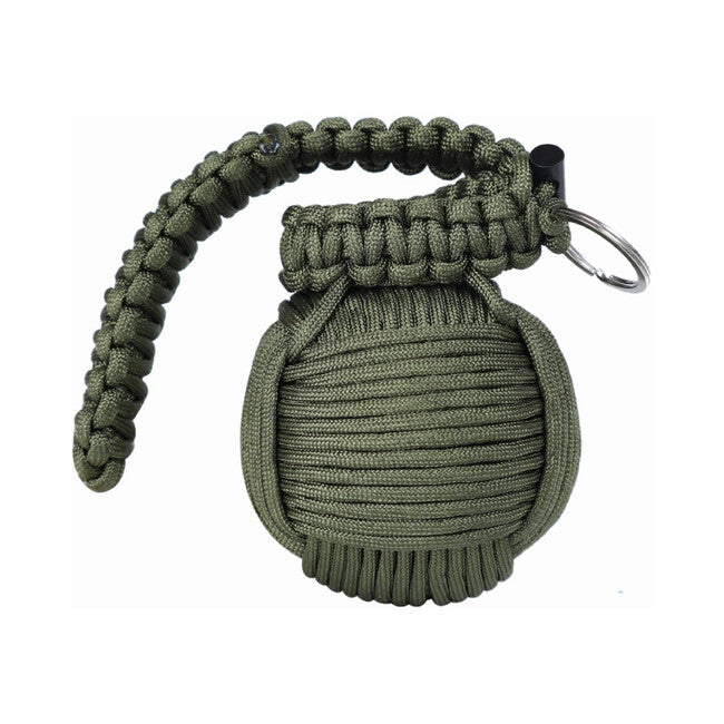WARAGOD Menel kit di sopravvivenza in paracord, verde