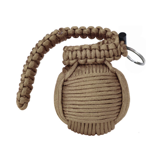 WARAGOD Menel kit di sopravvivenza in paracord, coyote