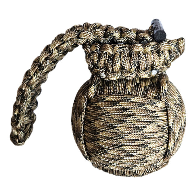 WARAGOD Menel kit di sopravvivenza in paracord, mimetico coyote