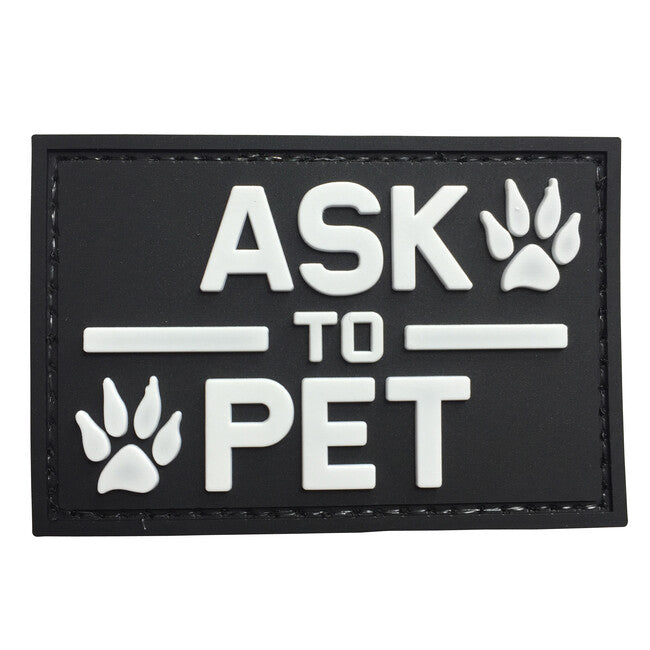 WARAGOD Ask to pet toppa in pvc, nera