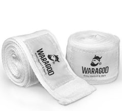 WARAGOD boxerské bandáže 2,5m, biele