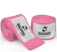 WARAGOD boxerské bandáže 3,5m, ružové