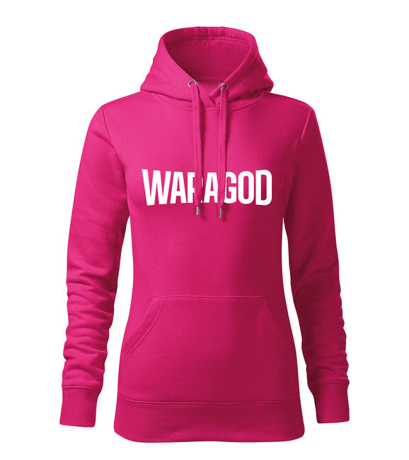 WARAGOD Fastmerch felpa con cappuccio da donna, rosa 320g/m2