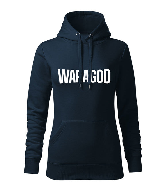 WARAGOD Fastmerch felpa con cappuccio da donna, blu scuro 320g/m2