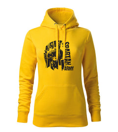 DRAGOWA León women's hoodie 320 g/m², yellow