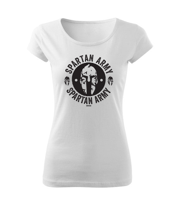 DRAGOWA Archelaos t-shirt corta da donna 150g/m2, bianco