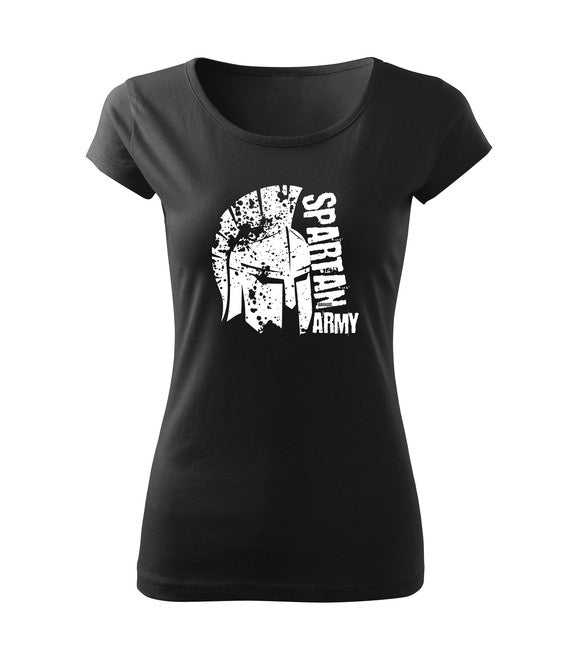 DRAGOWA Leon t-shirt corta da donna 150g/m2, nero