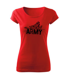 DRAGOWA t-shirt a maniche corte da donna Nabis 150 g/m², rosso