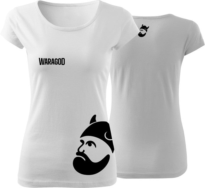 WARAGOD Bigmerch t-shirt donna 150g/m2, bianco