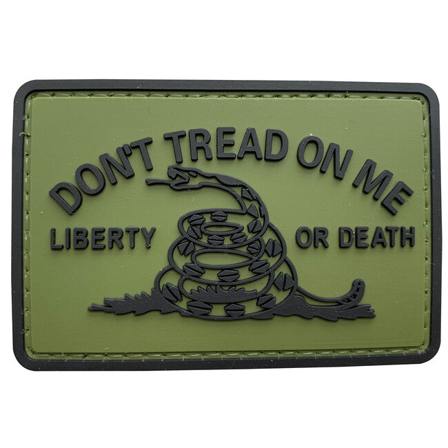 WARAGOD Don't Tread on me PVC patch, verde