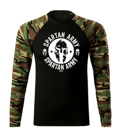 DRAGOWA Fit-T t-shirt a maniche lunghe Archelaos 160 g/m², woodland