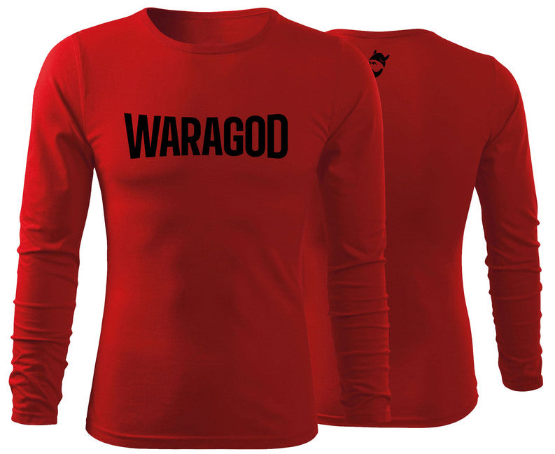 WARAGOD Fastmerch Fit-T maglietta a maniche lunghe, rosso 160g/m2