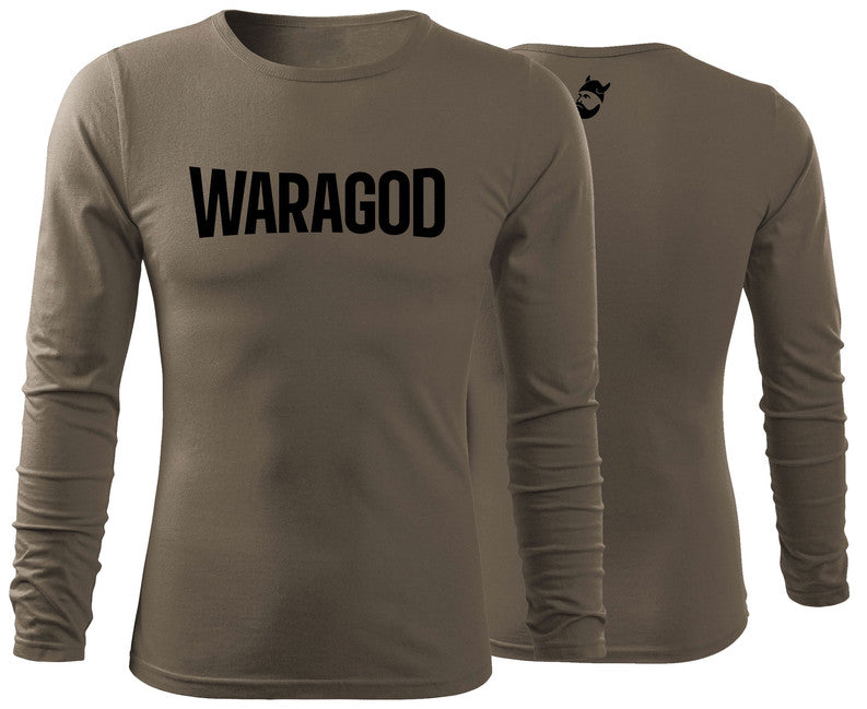 WARAGOD Fastmerch Maglietta Fit-T a maniche lunghe, oliva 160g/m2