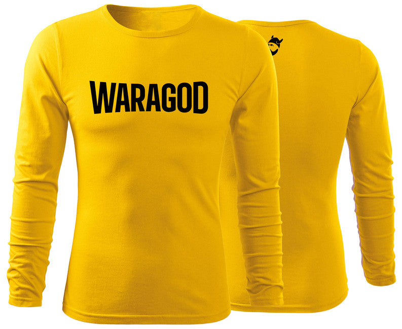 WARAGOD Fastmerch Maglietta Fit-T a maniche lunghe, giallo 160g/m2