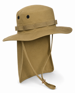 WARAGOD HÖSK boonie hat with extended neck protection, coyote