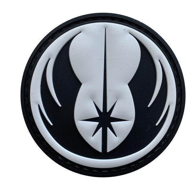 WARAGOD Ordine Jedi toppa in pvc, bianca