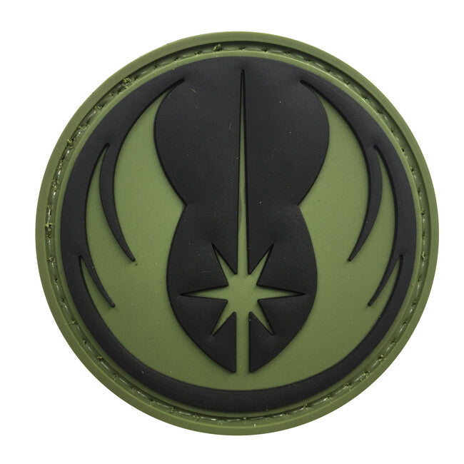 WARAGOD Ordine Jedi toppa in pvc, verde