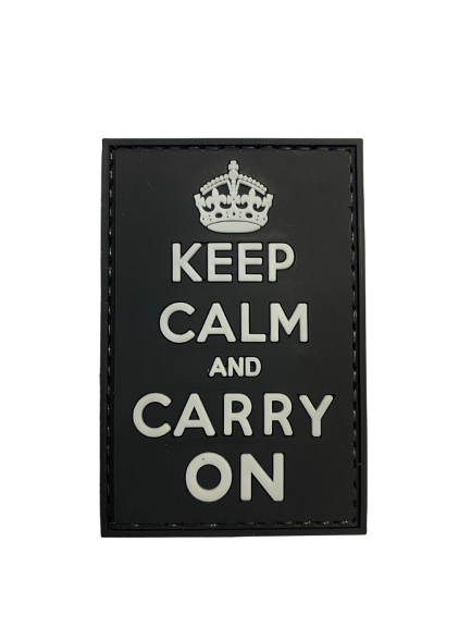 WARAGOD Keep Calm and Carry On toppa in pvc