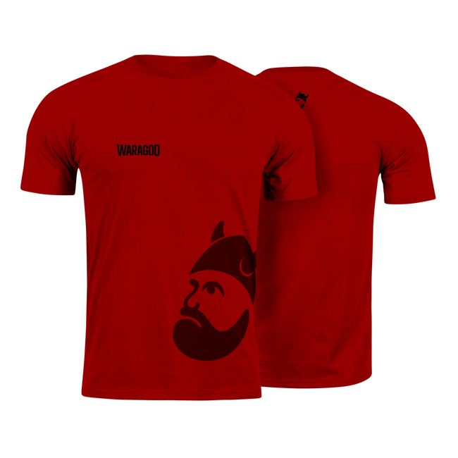 WARAGOD BigMERCH maglietta corta 160g/m2, rosso