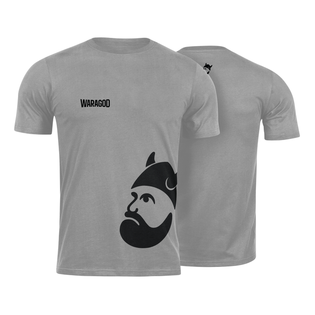WARAGOD BigMERCH maglietta corta, grigio 160g/m2