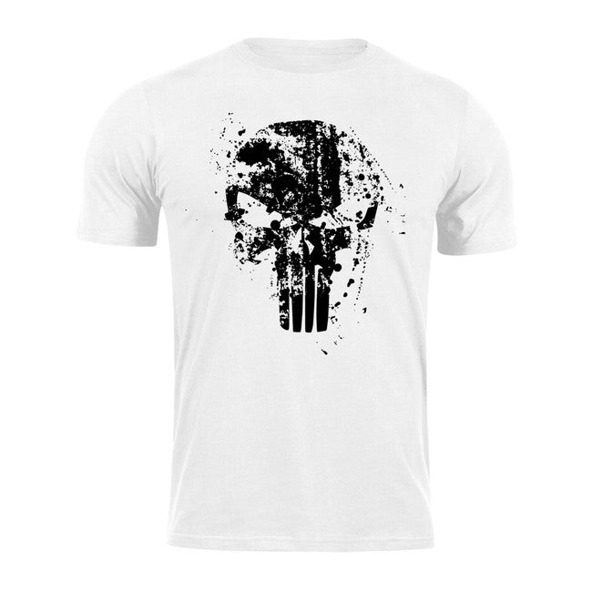 DRAGOWA Frank the Punisher maglietta corta 160g/m2, bianca