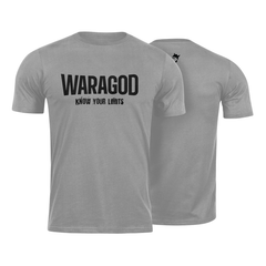 WARAGOD Know Your Limits T-Shirt 160 g/m², Grey