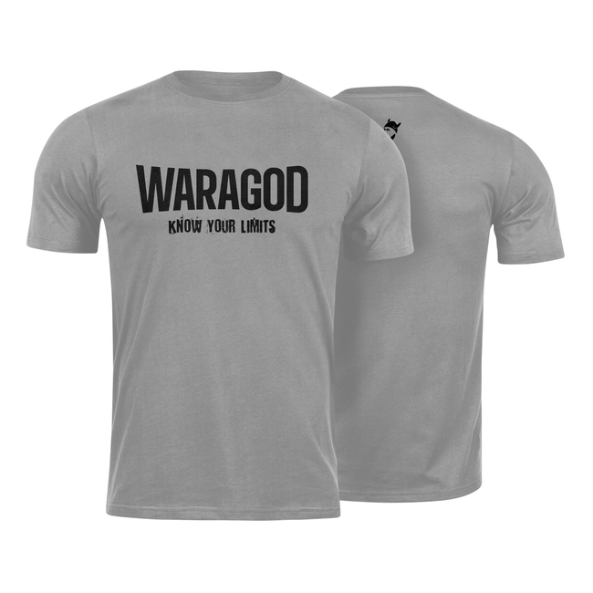 WARAGOD Know Your Limits maglietta corta 160g/m2, grigio