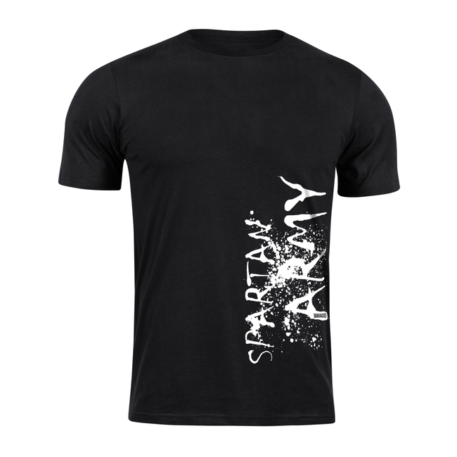 DRAGOWA spartan army t-shirt corta 160g/m2, nero