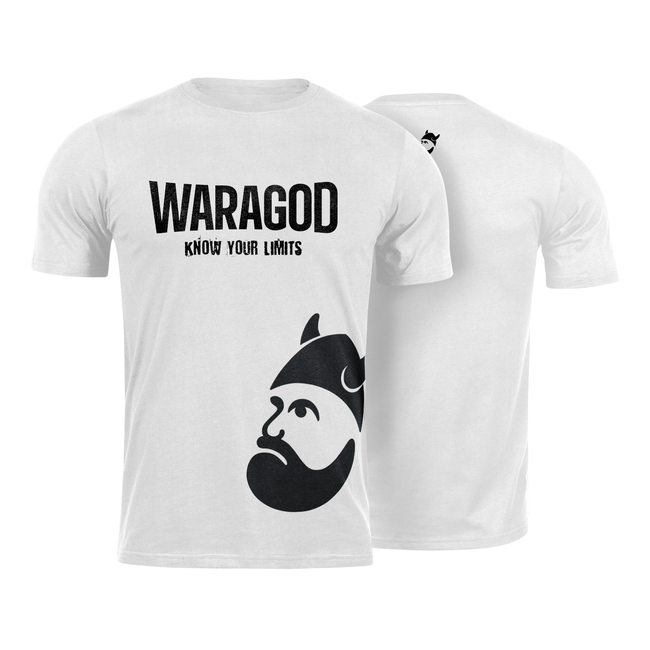 WARAGOD StrongMERCH maglietta corta, bianco 160g/m2