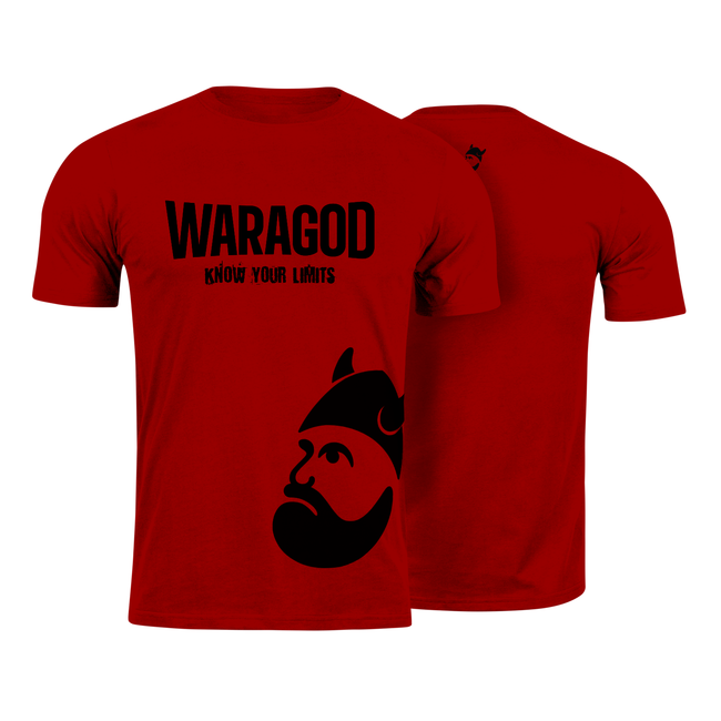 WARAGOD StrongMERCH maglietta corta 160g/m2, rossa