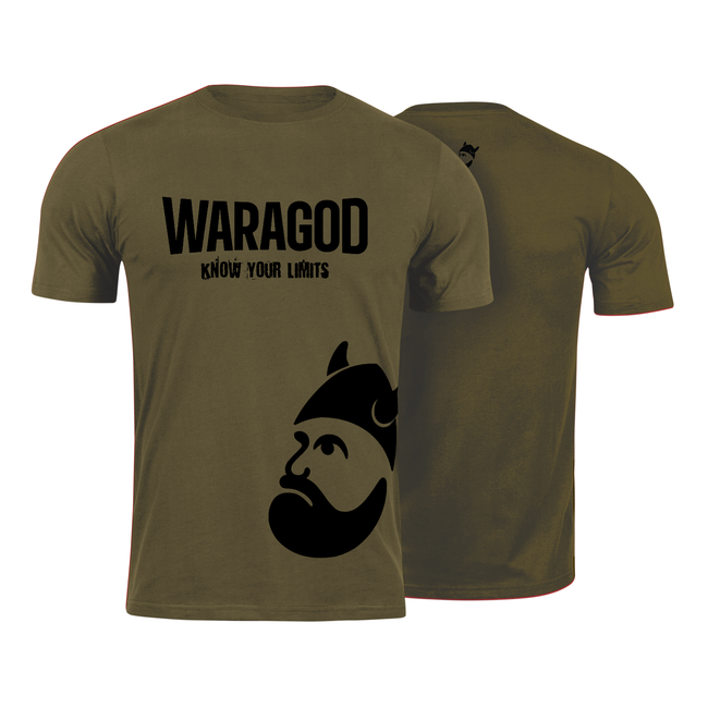 WARAGOD StrongMERCH maglietta corta, oliva 160g/m2
