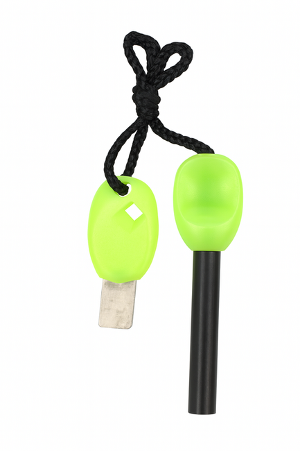 WARAGOD Acciarino in ferrocerio Kindle, verde