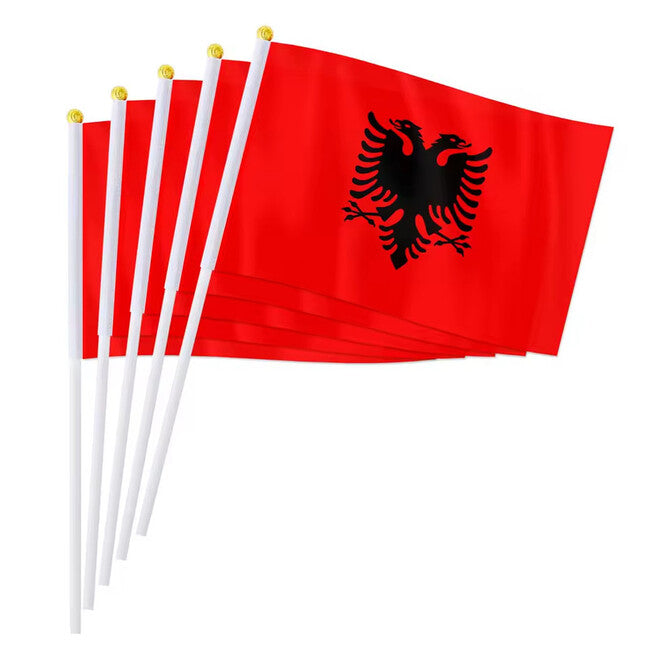WARAGOD Bandiera sventolante 30 x 40 cm, albania