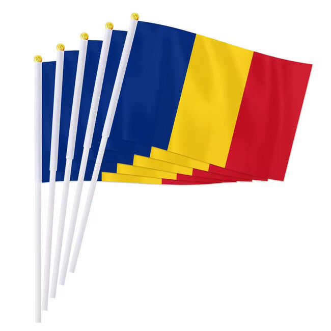 WARAGOD Bandiera sventolante 30 x 40 cm, romania