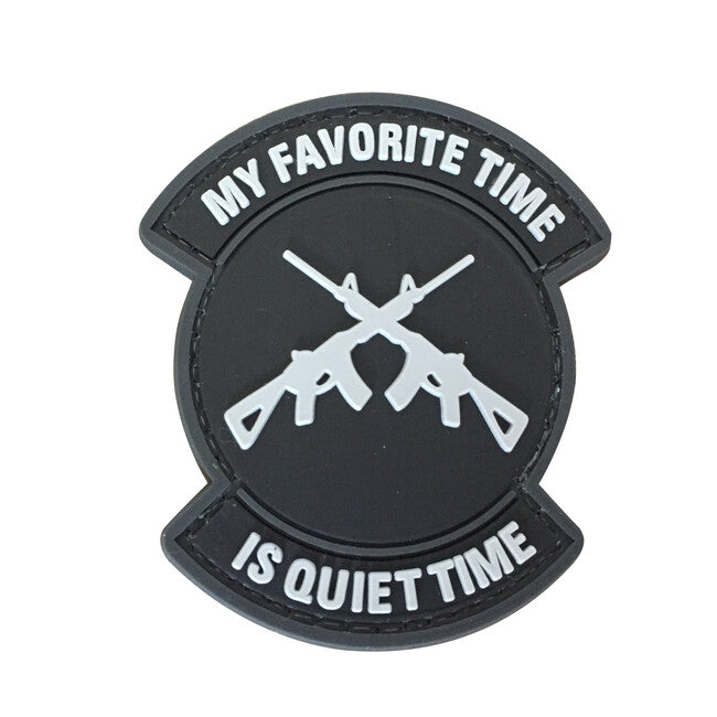 WARAGOD Il mio tempo preferito é il tempo del silenzio applique 7x6cm