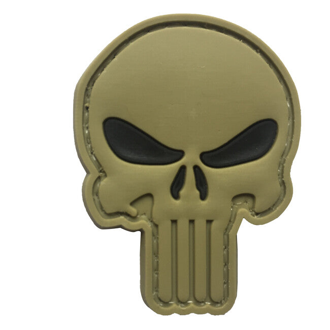 WARAGOD Punisher toppa 3D occhi neri 5x4cm