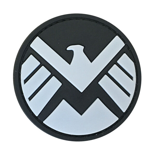 WARAGOD Toppa 3D Scudo Marvel Rotondo 6cm