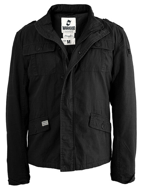 WARAGOD Northumbria giacca intermedia, nera