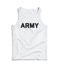 DRAGOWA canotta da uomo army 160 g/m², bianco