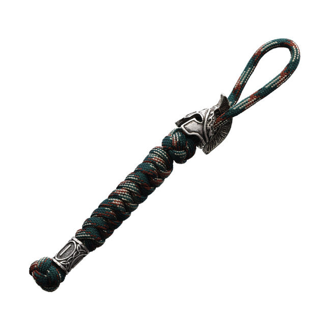 WARAGOD Spartan Portachiavi in Paracord Nénar, camo